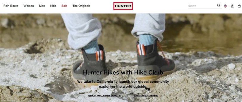 hunter uk website