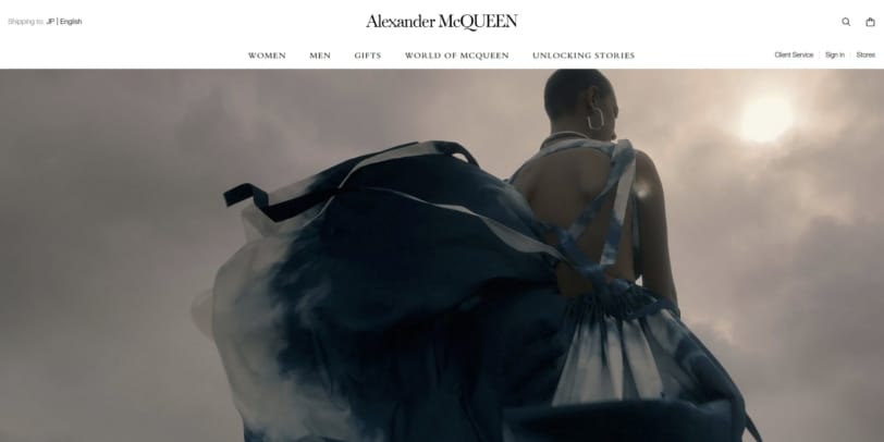 alexsander mcqueen website